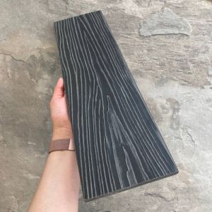 Заборная доска ДПК Estetic ( полнотелая) Графит от производителя  Latitudo по цене 565 р