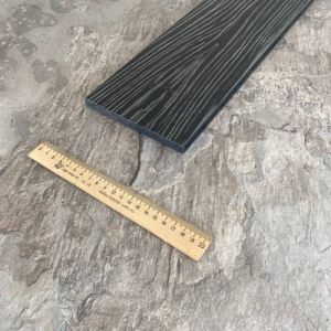 Заборная доска ДПК Estetic ( полнотелая) Графит от производителя  Latitudo по цене 565 р