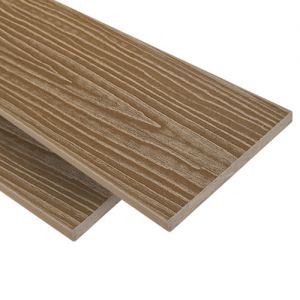 Заборная доска ДПК Estetic ( полнотелая) Орех от производителя  Latitudo по цене 565 р