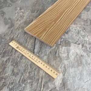 Заборная доска ДПК Estetic ( полнотелая) Орех от производителя  Latitudo по цене 565 р