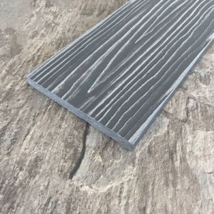 Заборная доска ДПК Estetic ( полнотелая) Серый от производителя  Latitudo по цене 565 р