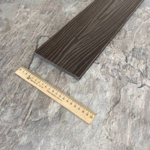 Заборная доска ДПК Estetic ( полнотелая) Венге от производителя  Latitudo по цене 565 р