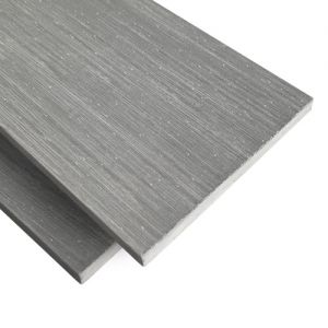 Заборная доска ДПК Modern ( полнотелая) Серый от производителя  Latitudo по цене 622 р