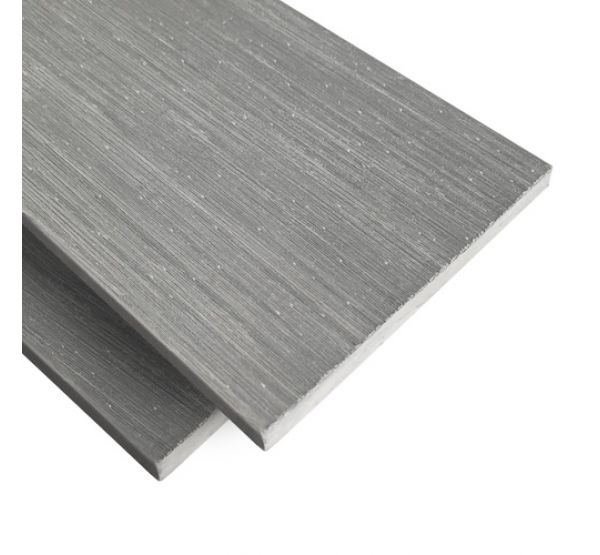 Заборная доска ДПК Modern ( полнотелая) Серый от производителя  Latitudo по цене 622 р