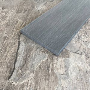 Заборная доска ДПК Modern ( полнотелая) Серый от производителя  Latitudo по цене 622 р