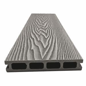 Террасная доска Double 3D Серый от производителя  NanoWood по цене 485 р