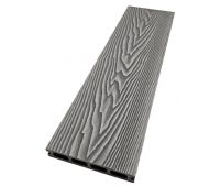 Террасная доска Double 3D Серый