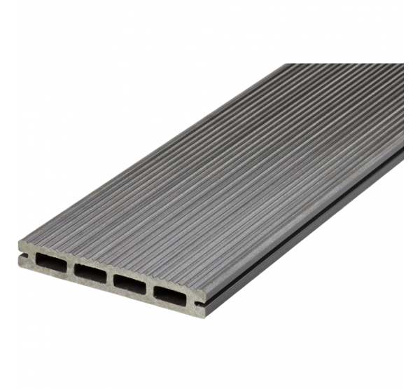 Террасная доска ДПК «ECO» Серый от производителя NanoWood по цене 280 р Террасная доска ДПК «ECO» Серый от производителя NanoWood по цене 280 р