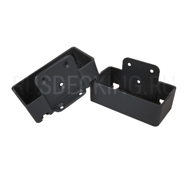 Комплект крепления перил прямое из алюминия от производителя RusDecking по цене 573 р Комплект крепления перил прямое из алюминия от производителя RusDecking по цене 573 р