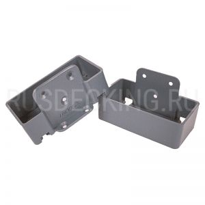 Комплект крепления перил прямое из алюминия от производителя RusDecking по цене 573 р Комплект крепления перил прямое из алюминия от производителя RusDecking по цене 573 р