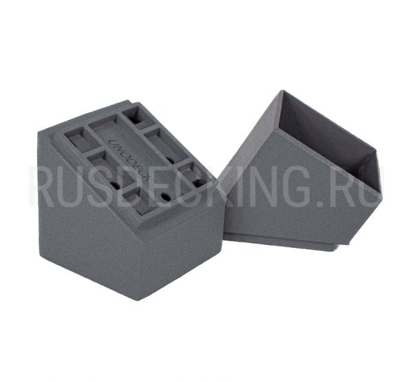 Крепление балясины наклонное из алюминия от производителя RusDecking по цене 364 р Крепление балясины наклонное из алюминия от производителя RusDecking по цене 364 р