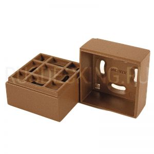 Крепление балясины прямое из алюминия от производителя  RusDecking по цене 364 р