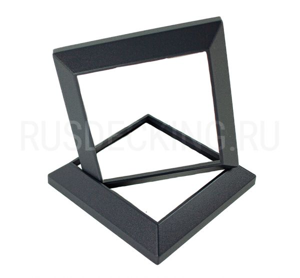 Рамка столба из алюминия от производителя RusDecking по цене 476 р Рамка столба из алюминия от производителя RusDecking по цене 476 р