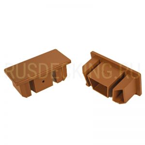 Заглушка для перил торцевая из алюминия от производителя RusDecking по цене 483 р Заглушка для перил торцевая из алюминия от производителя RusDecking по цене 483 р