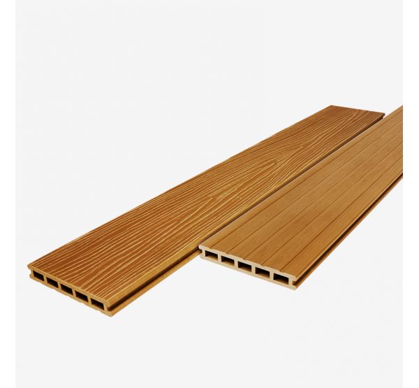 Террасная доска ДПК UnoDeck Mogano Орех от производителя RusDecking по цене 699 р Террасная доска ДПК UnoDeck Mogano Орех от производителя RusDecking по цене 699 р