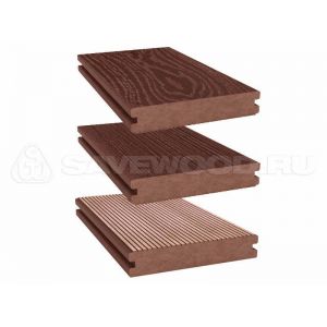 Террасная доска SW Abies (R) Терракот от производителя  Savewood по цене 1 198 р