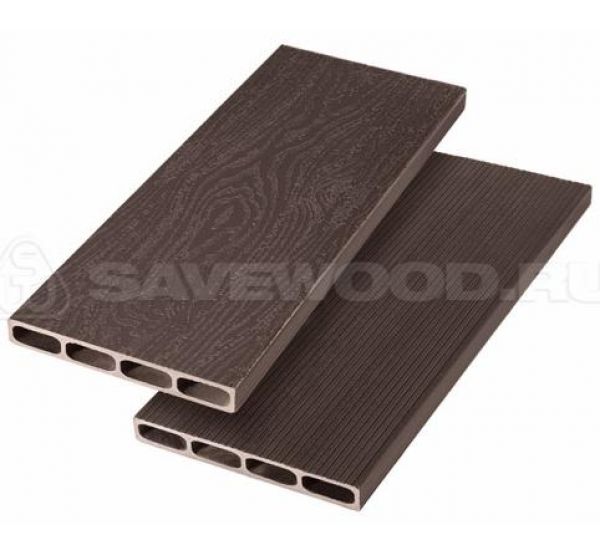 Грядочная доска ДПК с 3D-текстурой SW Rubus (T) Терракот от производителя  Savewood по цене 716 р