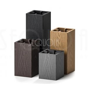 Столб Evolution 3D WOOD BLACK от производителя  Sequoia по цене 4 774 р