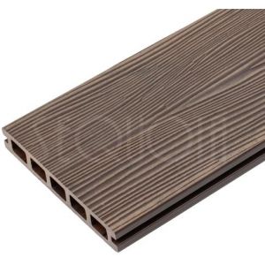 Террасная доска 3D Dual WOOD BROWN (коричневый) от производителя  Sequoia по цене 2 232 р