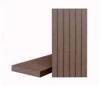 Террасная доска КЛАССИК полнотелая без паза Тик Киото (Под заказ)