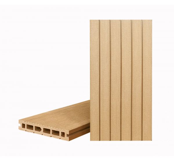 Террасная доска КЛАССИК пустотелая с пазом Дуб Севилья от производителя  Terrapol по цене 917 р