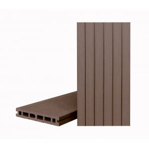 Террасная доска КЛАССИК пустотелая с пазом Тик Киото Кантри (Под заказ) от производителя  Terrapol по цене 834 р