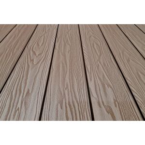 Террасная доска Смарт 3D Полнотелая без паза Тик Киото от производителя  Terrapol по цене 1 149 р