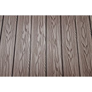 Террасная доска Смарт 3D Полнотелая без паза Венге Соренто от производителя  Terrapol по цене 1 149 р