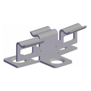 Кляймер промежуточный для каркаса из металлопрофиля и лаги ДПК (упак/100 шт) от производителя  OutDoor по цене 2 400 р