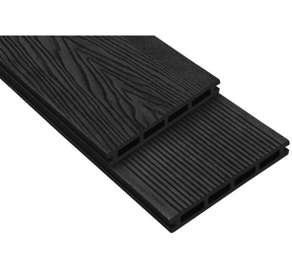 Террасная доска ДПК 3D Havana/Вельвет Чёрная от производителя  OutDoor по цене 585 р