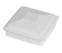 Крышка верхняя 125х125 Extrusion Белый