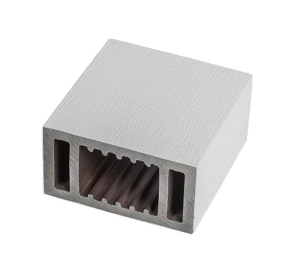 Перила нижнее 100х50 Extrusion Белый от производителя  Woodvex по цене 1 095 р