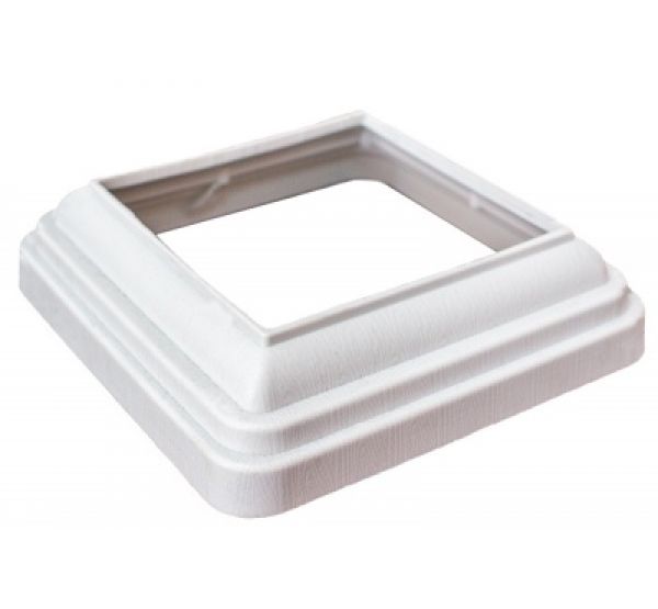 Крышка нижняя 140х140 Extrusion Белый от производителя  Woodvex по цене 1 035 р