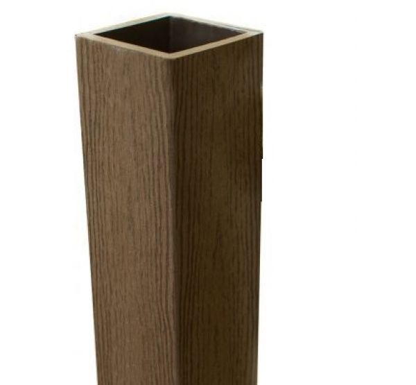 Столб опорный 100х100х3000 Select Кофе от производителя  Woodvex по цене 1 287 р