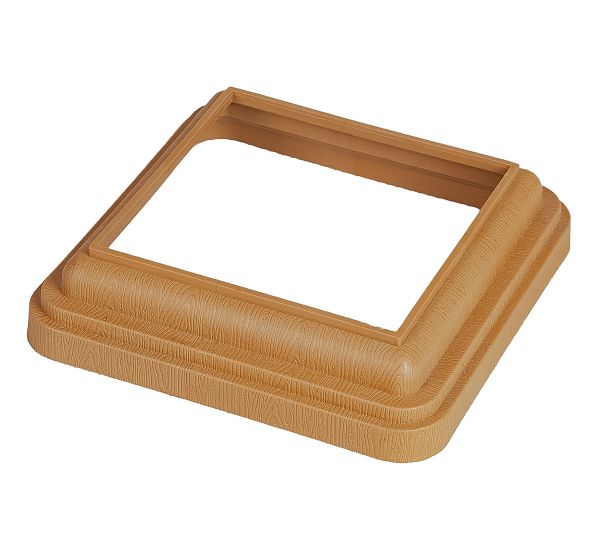 Крышка нижняя 140х140 Extrusion Тик от производителя  Woodvex по цене 1 035 р