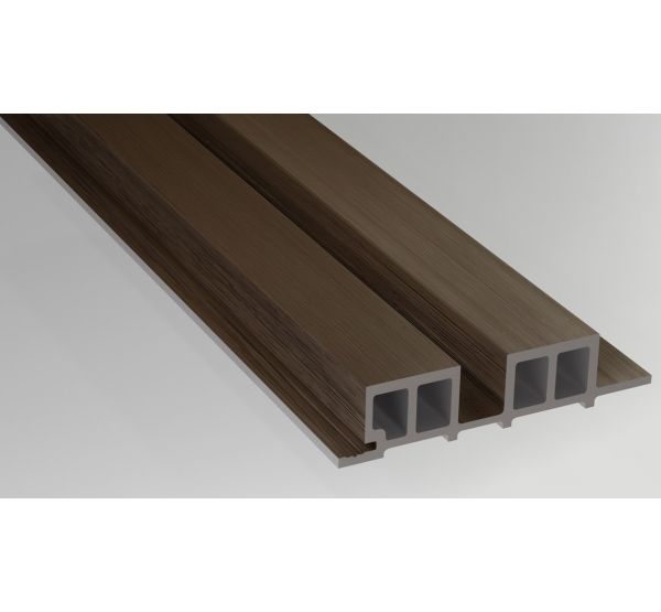 Реечные панели Lines Milk Chocolate от производителя  Woodvex по цене 889 р