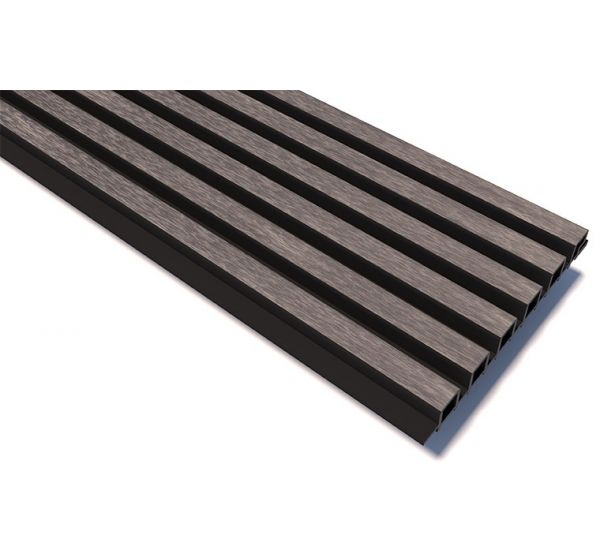 Реечные панели Lines Ultra Smoke gray от производителя Woodvex по цене 1 071 р Реечные панели Lines Ultra Smoke gray от производителя Woodvex по цене 1 071 р