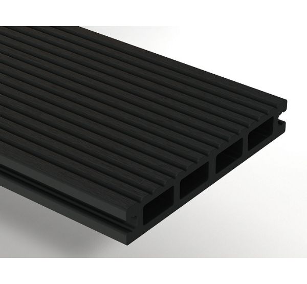 Террасная доска ДПК Select 146х22 мм Графит от производителя  Woodvex по цене 680 р