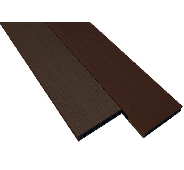 Террасная доска двухсторонняя Select Co-Extrusion Dual Light Mahogany/Milk Chocolate от производителя Woodvex по цене 1 015 р Террасная доска двухсторонняя Select Co-Extrusion Dual Light Mahogany/Milk Chocolate от производителя Woodvex по цене 1 015 р