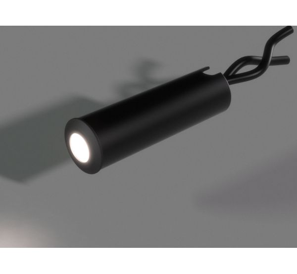 Точечный светильник Черный WLCL-111 от производителя  Woodvex по цене 850 р