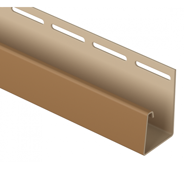 J-профиль фасадный 30 мм Каштановый от производителя  Docke по цене 500 р
