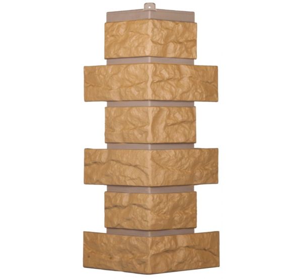 Угол Лондон Брик Кирпич - Бежевый от производителя Т-сайдинг по цене 380 р Угол Лондон Брик Кирпич - Бежевый от производителя Т-сайдинг по цене 380 р