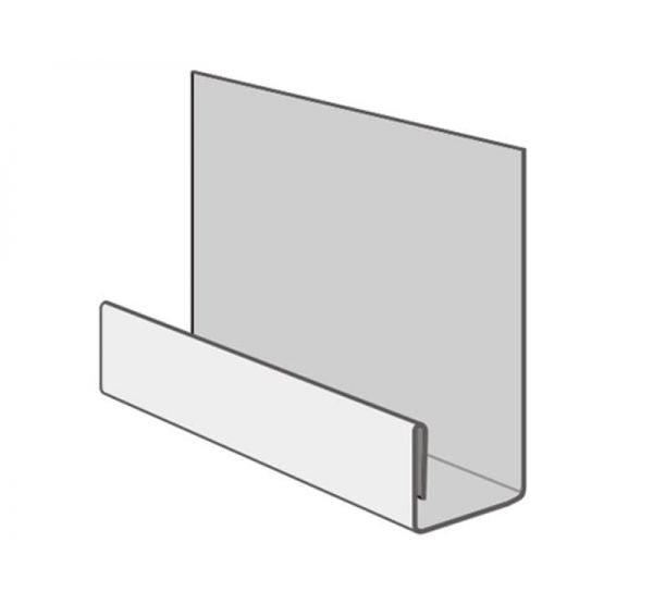 Стартовая планка металлическая (длина 2м) для цокольного сайдинга от производителя  Nailite по цене 324 р