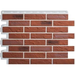 Фасадные панели (цокольный сайдинг) Кирпич рижский - 04 от производителя Альта-профиль по цене 664 р Фасадные панели (цокольный сайдинг) Кирпич рижский - 04 от производителя Альта-профиль по цене 664 р