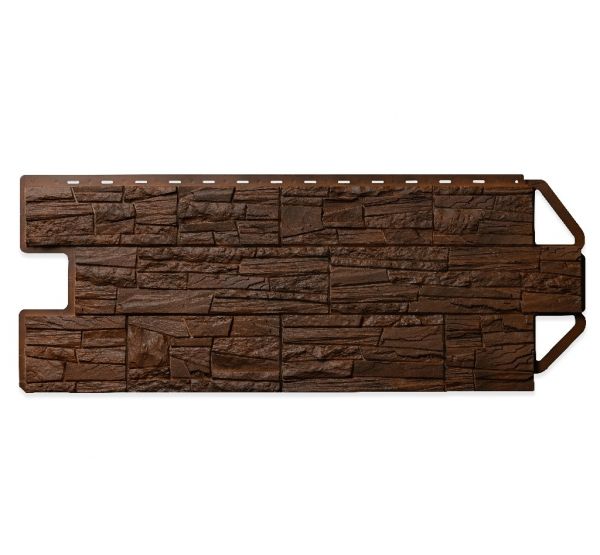 Фасадные панели (цокольный сайдинг) Каньон Канзас от производителя  Альта-профиль по цене 718 р