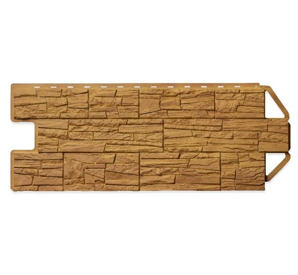 Фасадные панели (цокольный сайдинг) Каньон Невада от производителя  Альта-профиль по цене 718 р