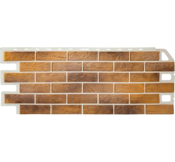 Фасадные панели (цокольный сайдинг) Кирпич Рустикальный 05 от производителя  Альта-профиль по цене 664 р