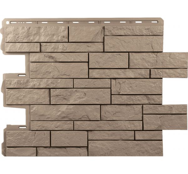 Фасадные панели Шотландия ЭКО Бежевый от производителя Альта-профиль по цене 573 р Фасадные панели Шотландия ЭКО Бежевый от производителя Альта-профиль по цене 573 р