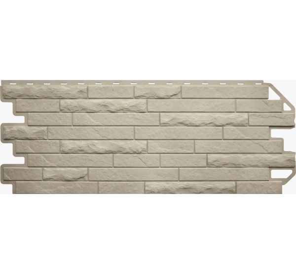 Фасадные панели (цокольный сайдинг) Кирпич антик ЭКО Кремовый от производителя Альта-профиль по цене 595 р Фасадные панели (цокольный сайдинг) Кирпич антик ЭКО Кремовый от производителя Альта-профиль по цене 595 р