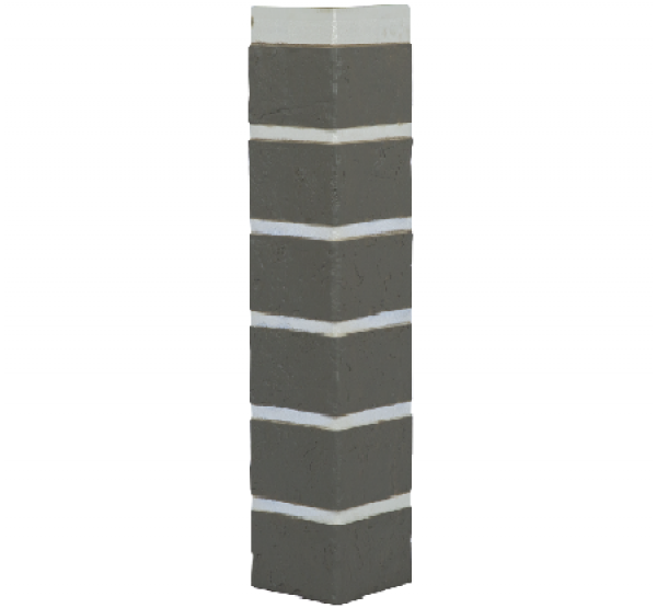 Угол наружный Кирпич Рустикальный 04 от производителя  Альта-профиль по цене 634 р